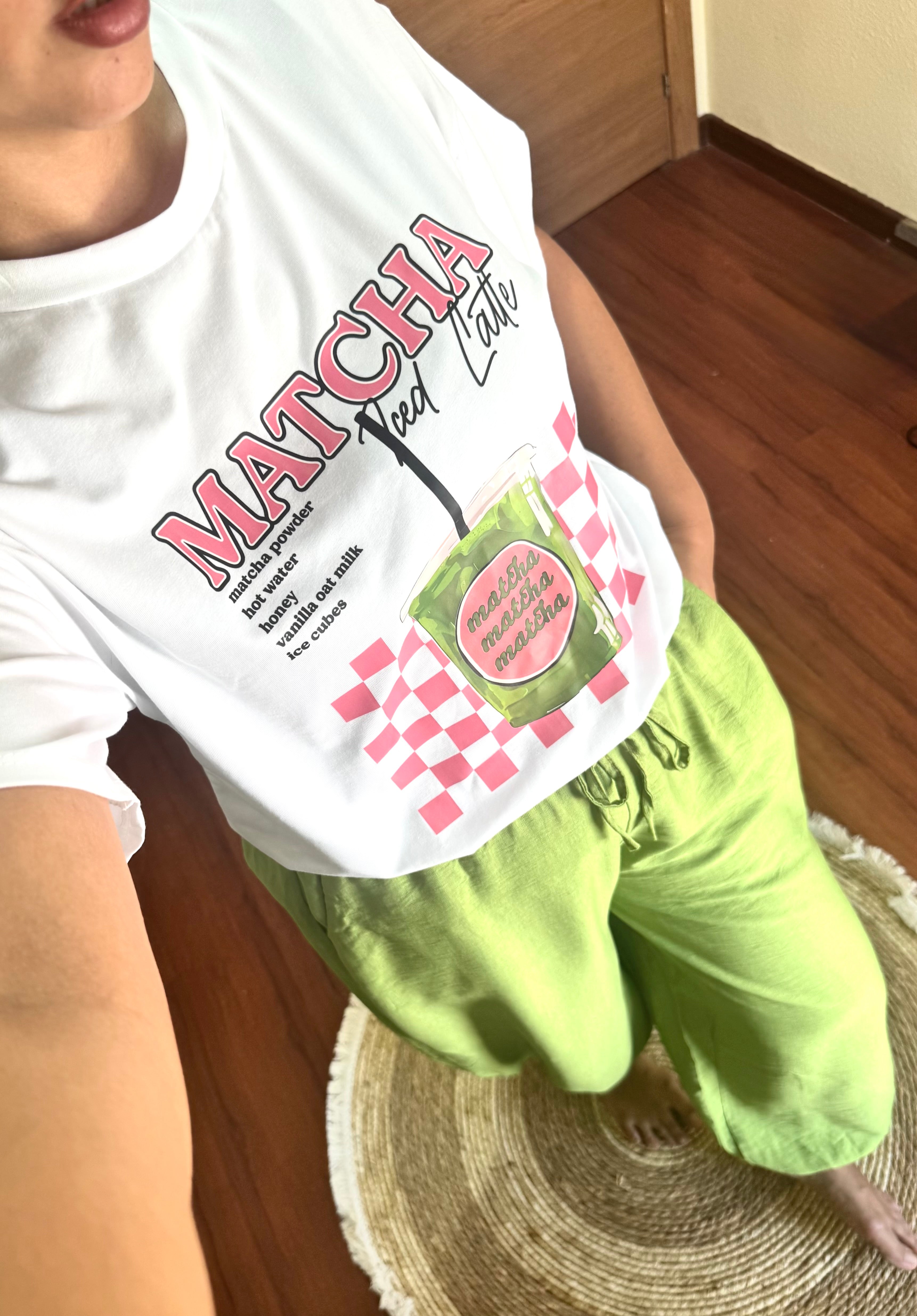 Camiseta matcha