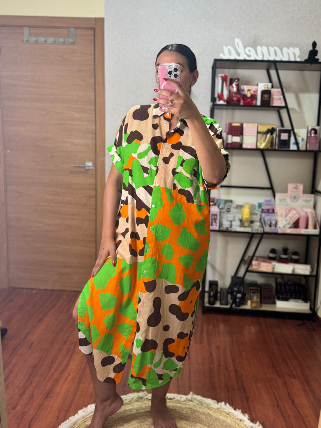 Vestido leopardo