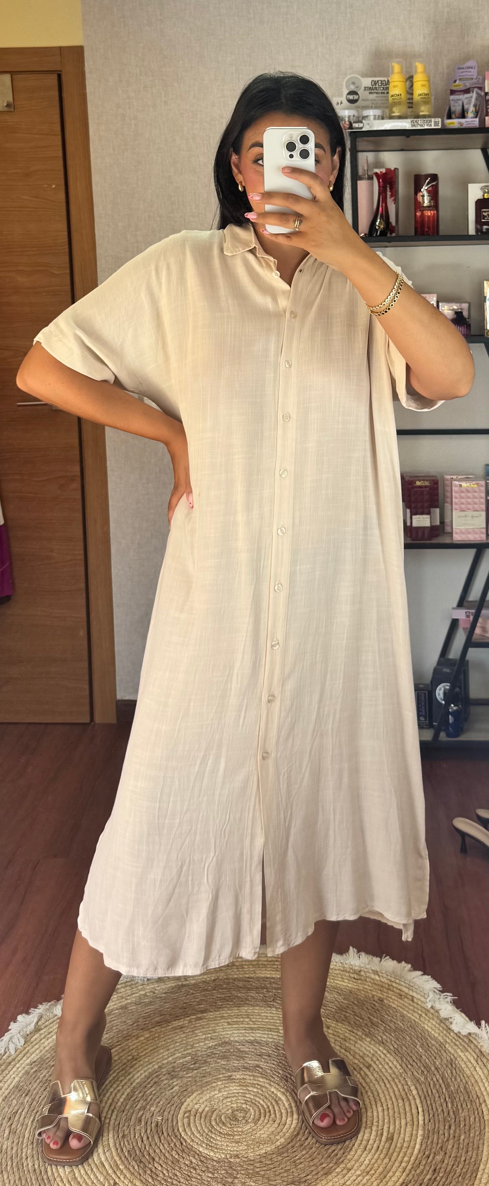 Vestido camisero