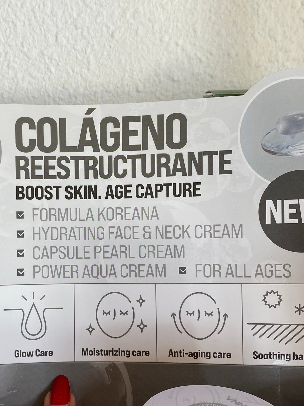 Crema colágeno