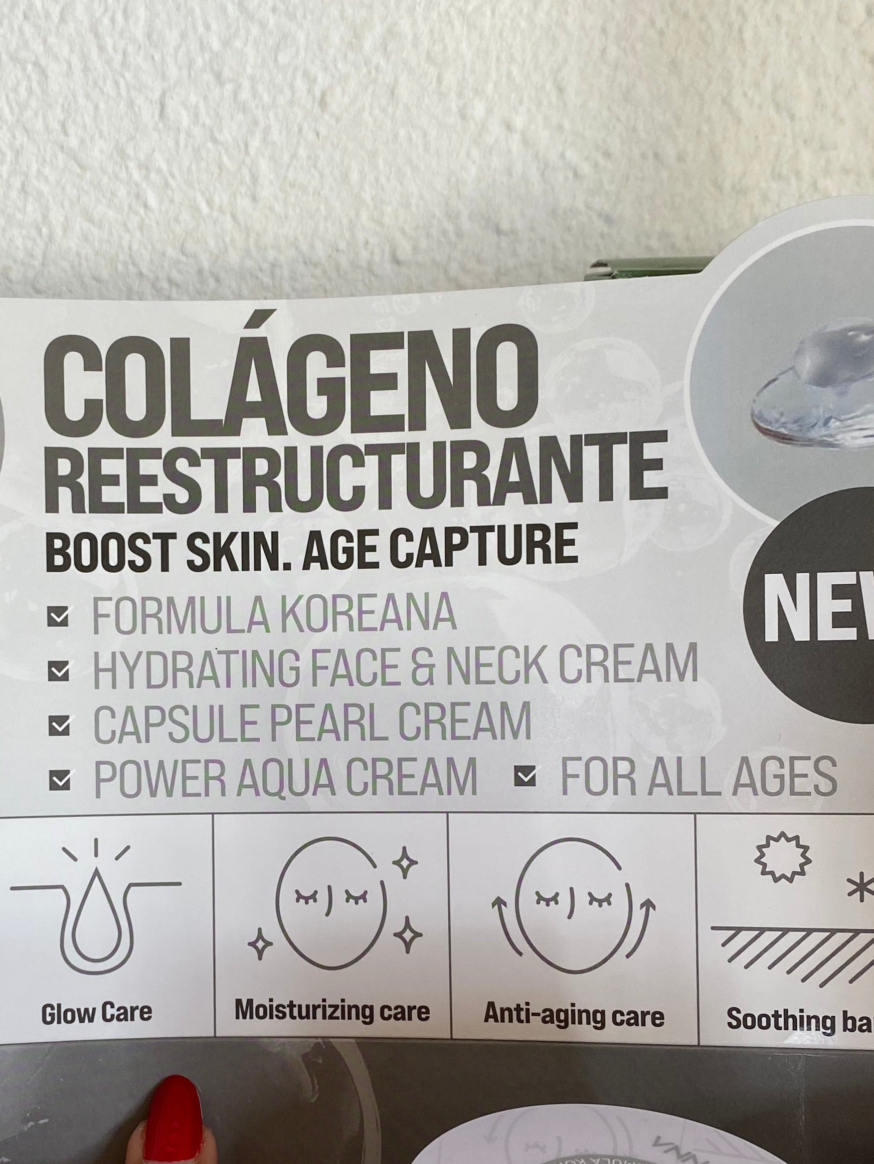Crema colágeno