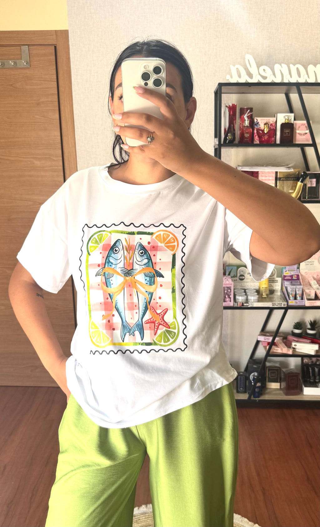 Camiseta sardinas