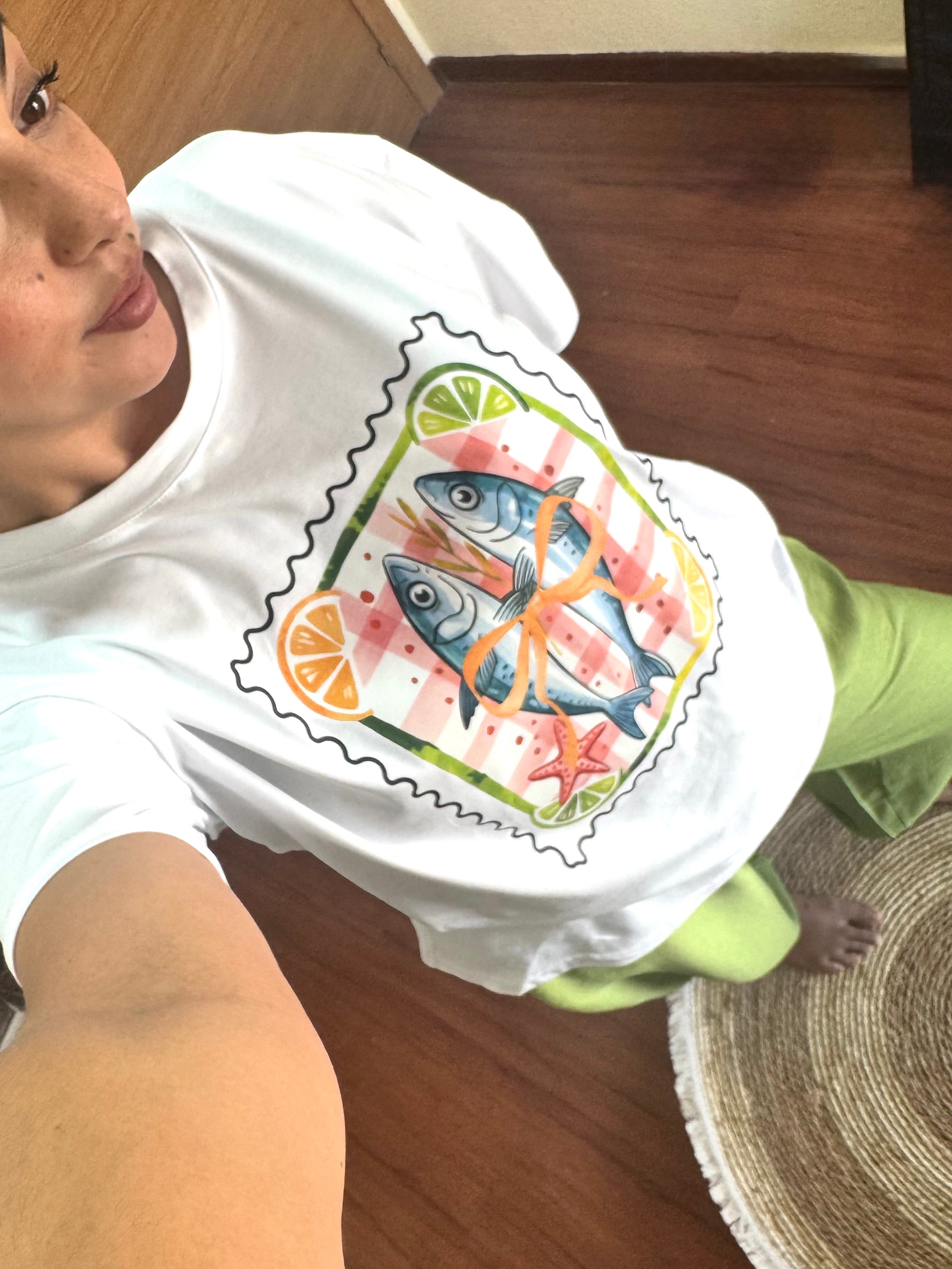 Camiseta sardinas