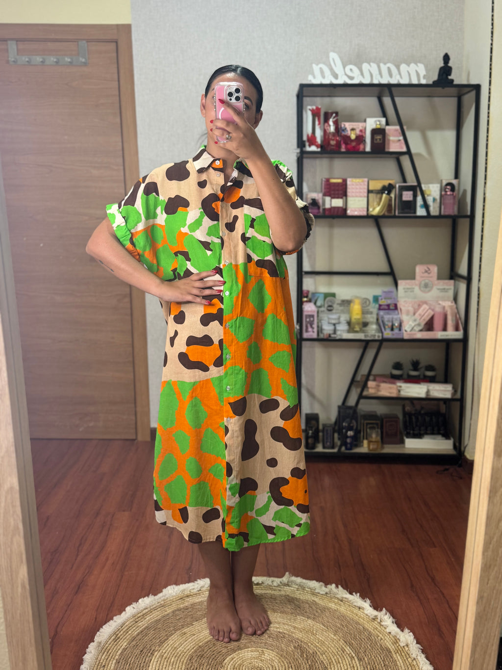 Vestido leopardo