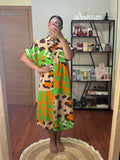 Vestido leopardo