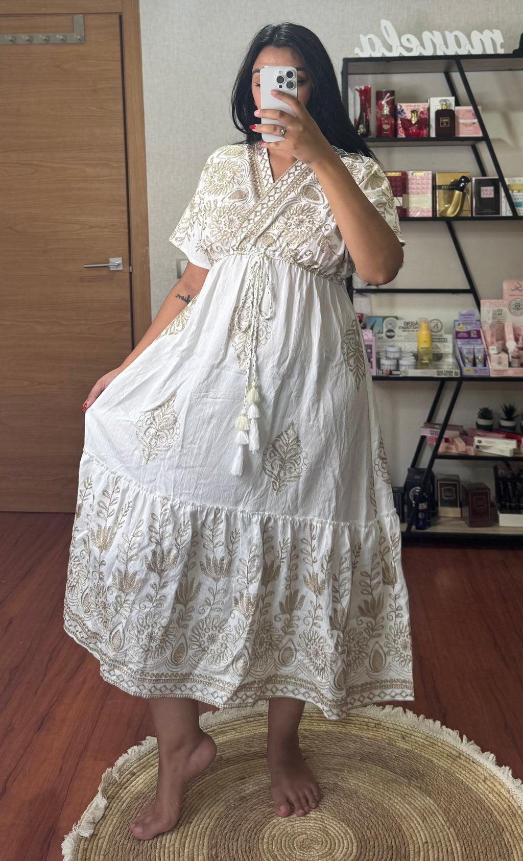 Vestido bordado