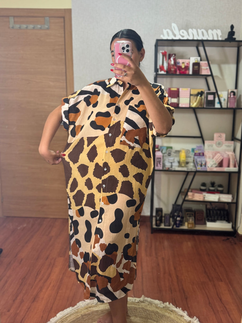 Vestido leopardo