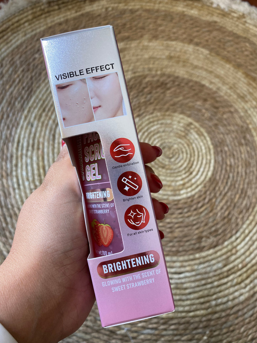 Exfoliante fresa