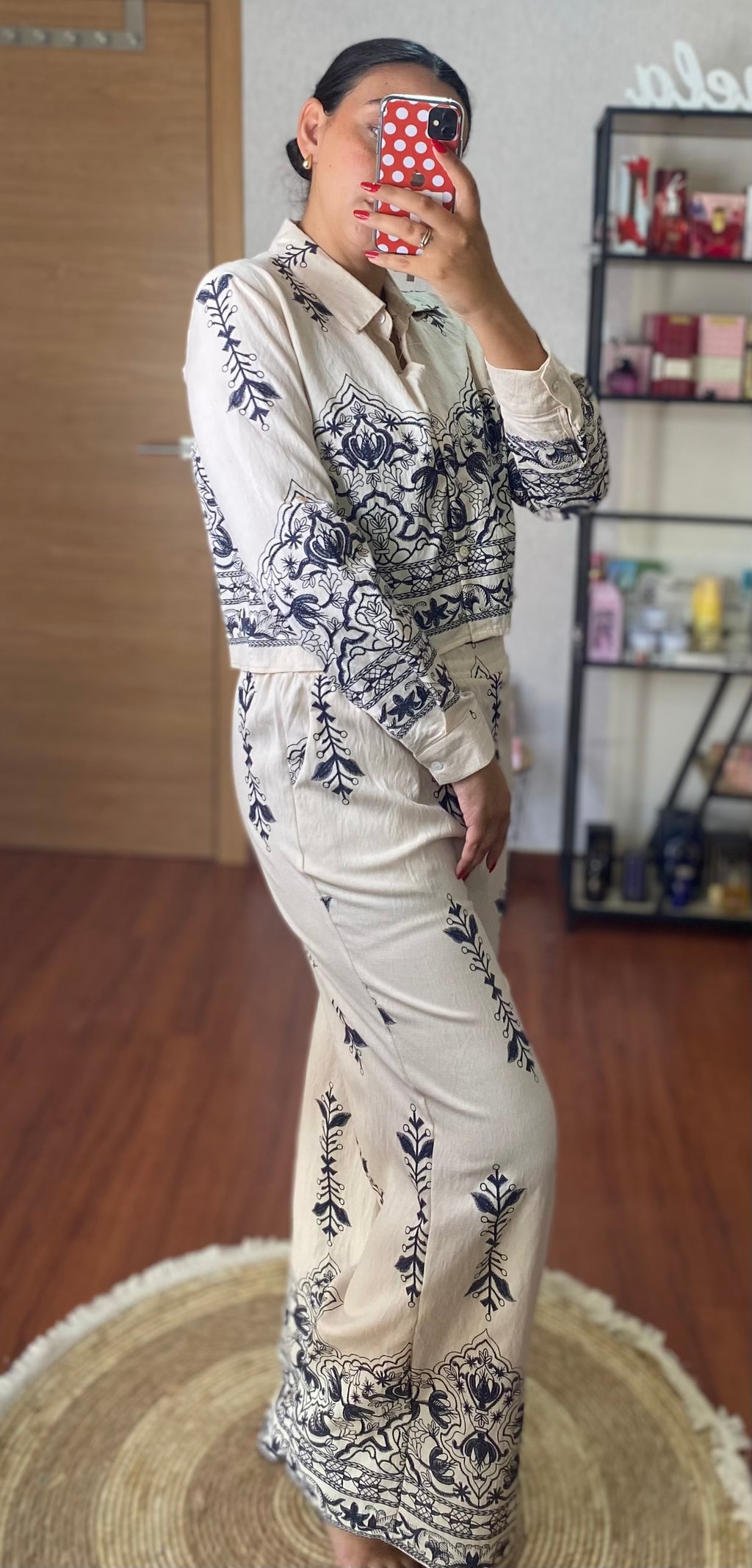 Conjunto bordado