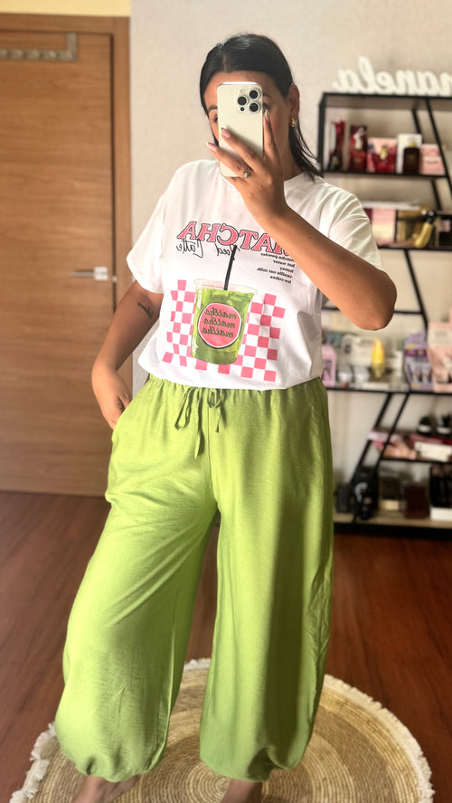 Camiseta matcha